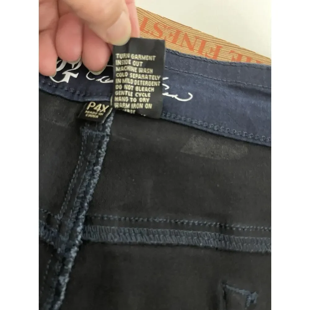 DG2 By‎ Diane Gilman Stretch Jeggings Petite Jean Pants Blue Denim Size 4XP